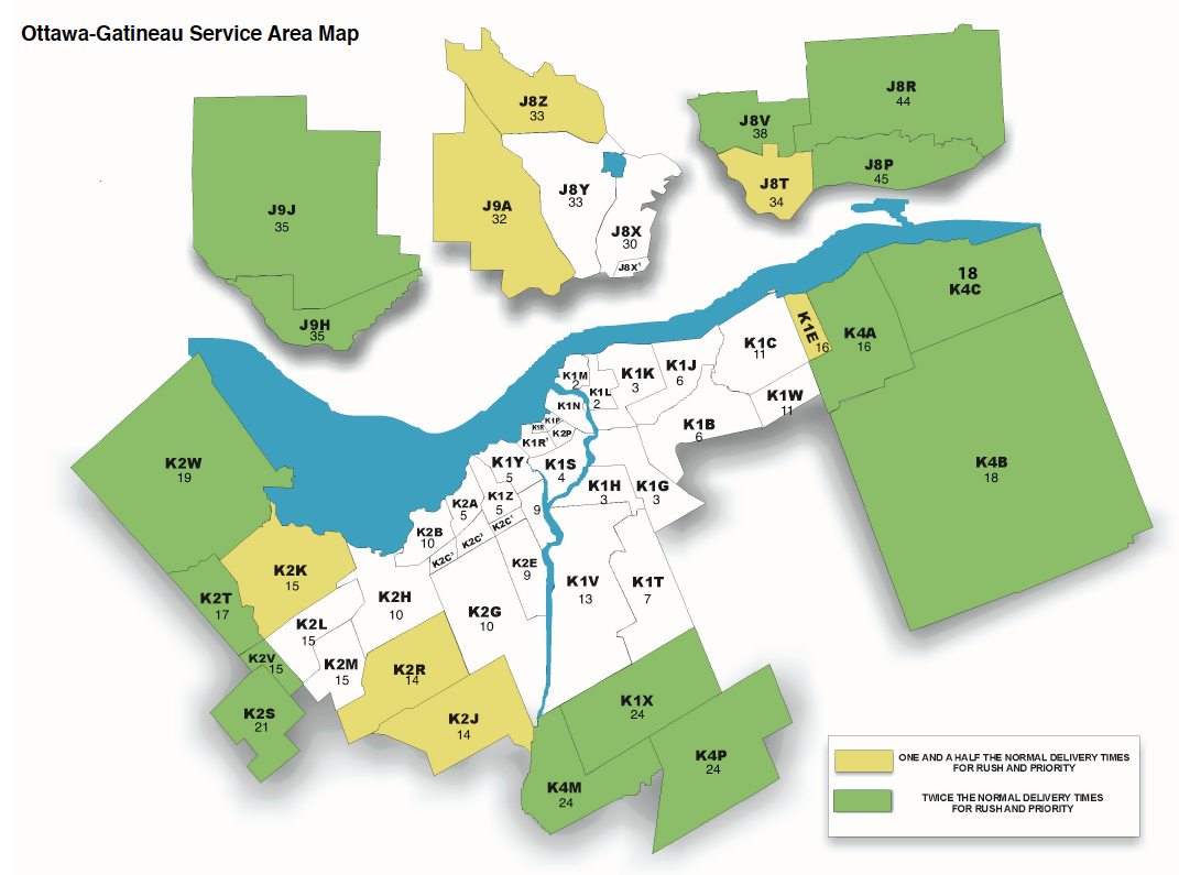 QMS Service Area Map (English)